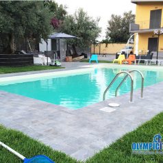 Costruzione Piscina prefabbricata skimmer Catania